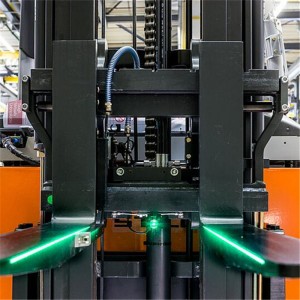 Laser-Staplerführungssystem für Lager für den Warenumschlag